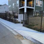 Draper Utah Iron Fence Installation