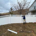Pleasant Grove, UT vinyl fence installation