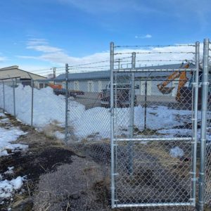 Tremonton, Utah security fence installation