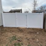 Orem, Utah vinyl fence installation