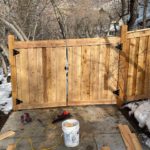 Wood fence installation Saratoga Springs, UT