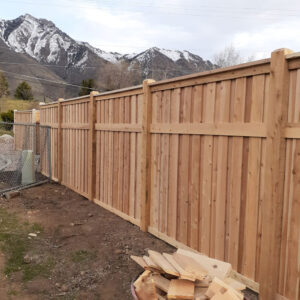 Wood Fence Installation Utah County